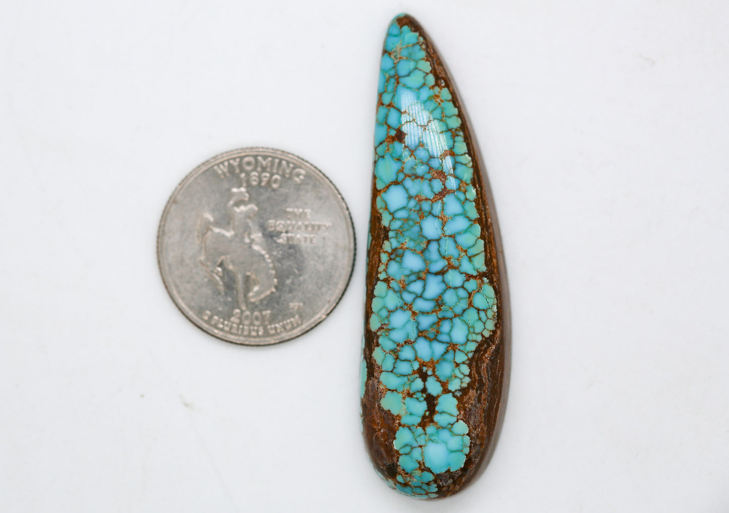 Stabilized #8 Turquoise Cabochon