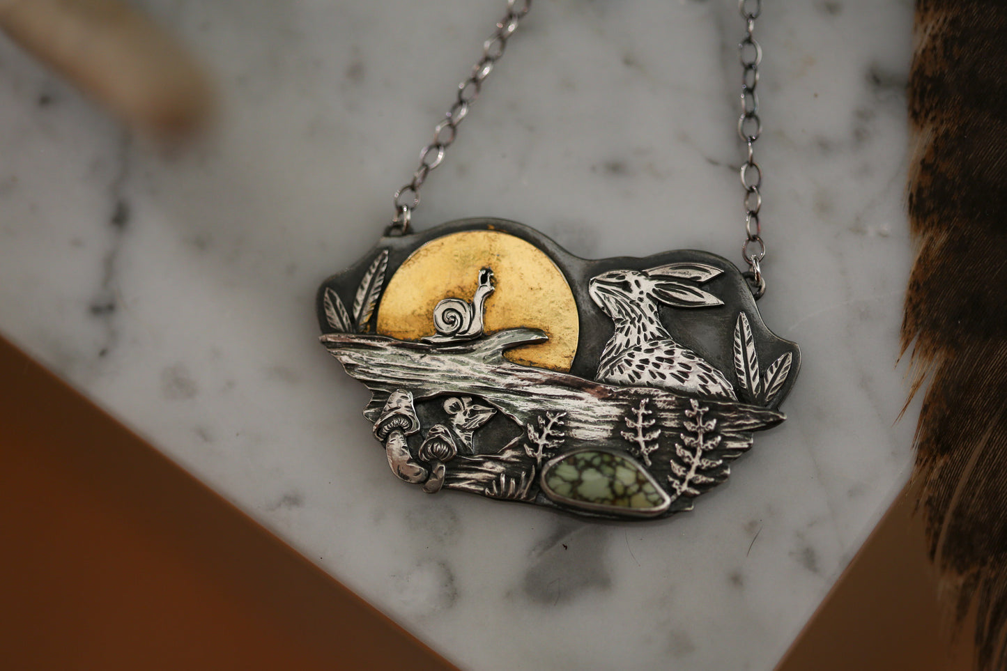 Log Life Necklace