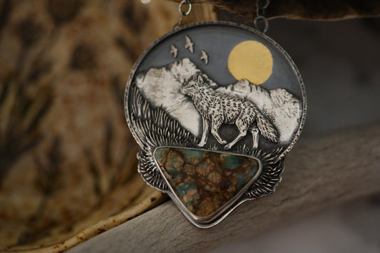 Mountain Coyote Necklace