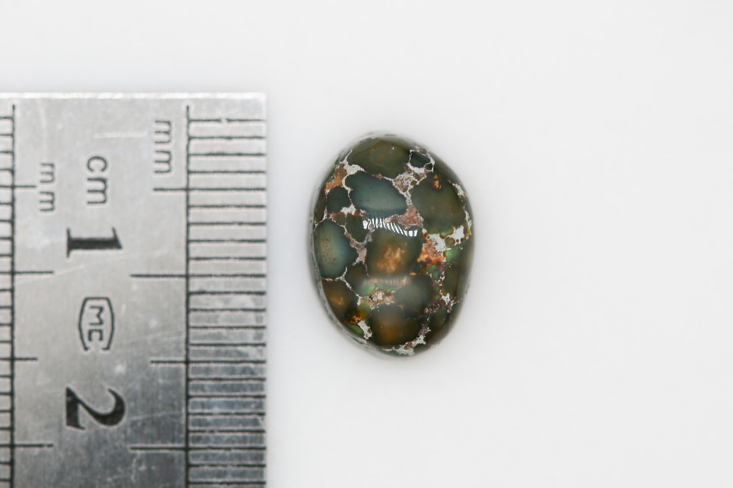 Natural Multicolored Damele Turquoise Cabochon