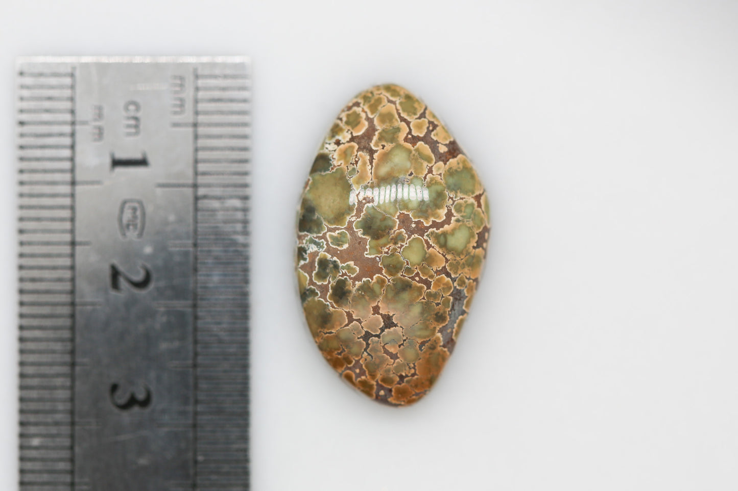 Natural Multicolored Damele Turquoise Cabochon