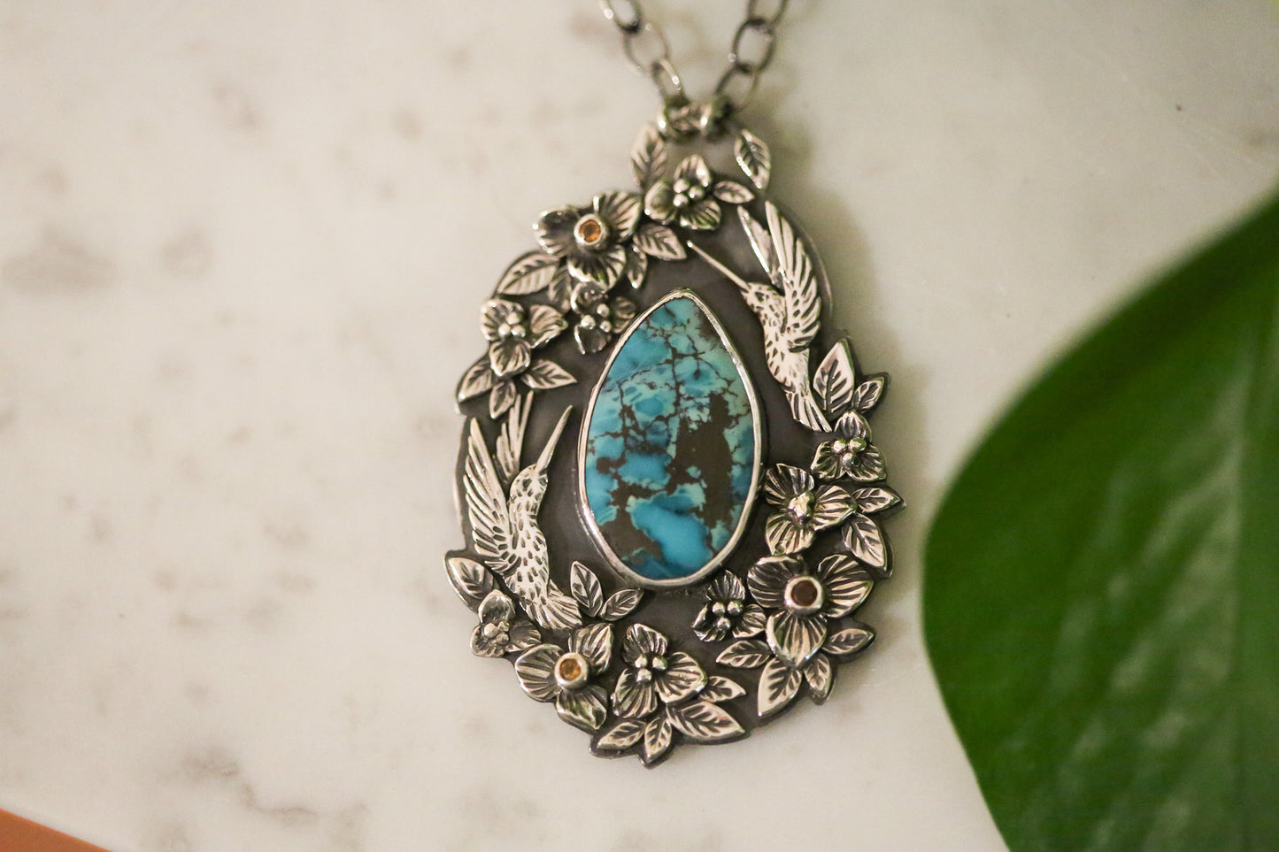 Hummingbird Flutter Necklace