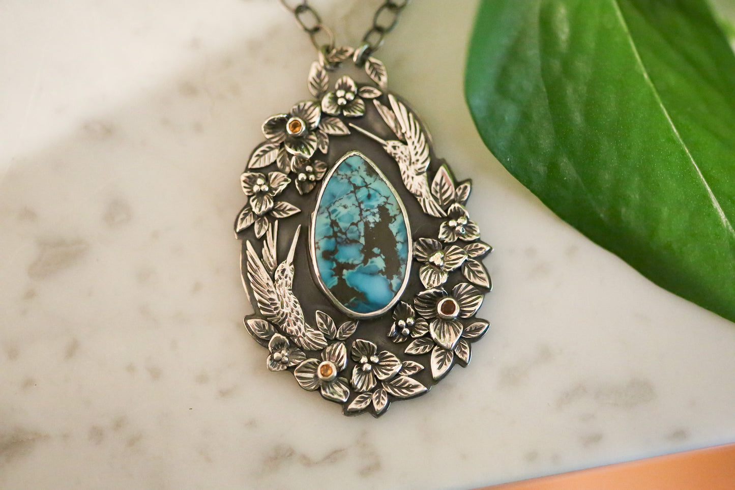 Hummingbird Flutter Necklace