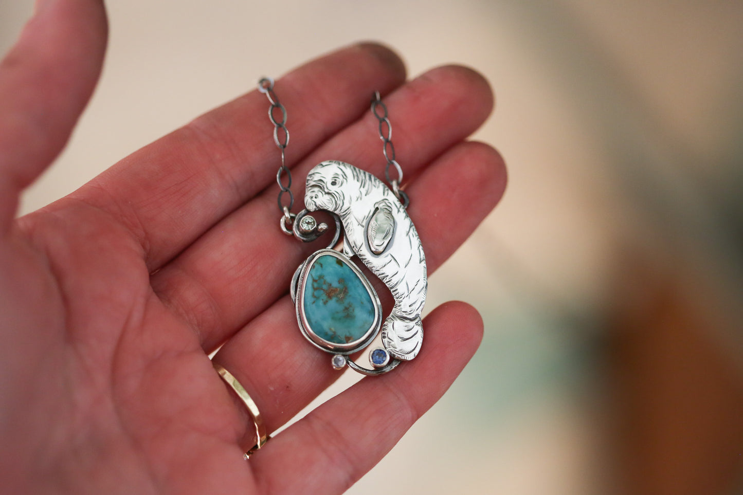 Manatee Necklace