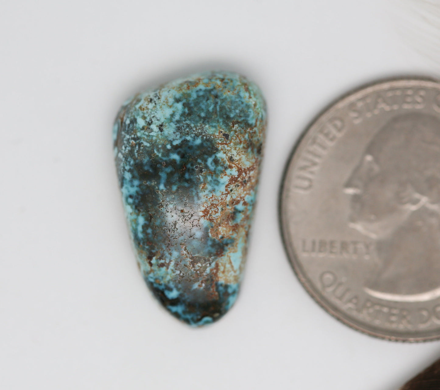 Sierra Nevada Turquoise Cabochon. Natural Turquoise Cabochon. Large Turquoise Cabochon