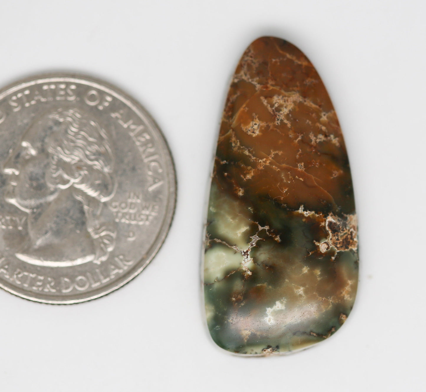 Damele Turquoise Cabochon. Natural Turquoise Cab. Rare Turquoise.