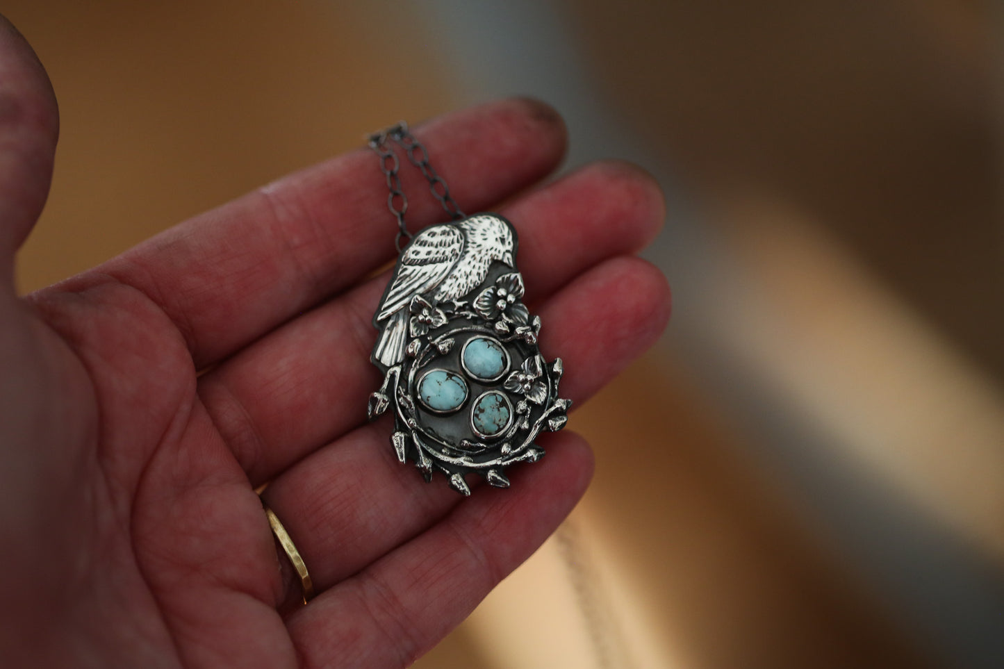 Mama Bird Necklace