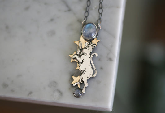 Celestial Cat Necklace