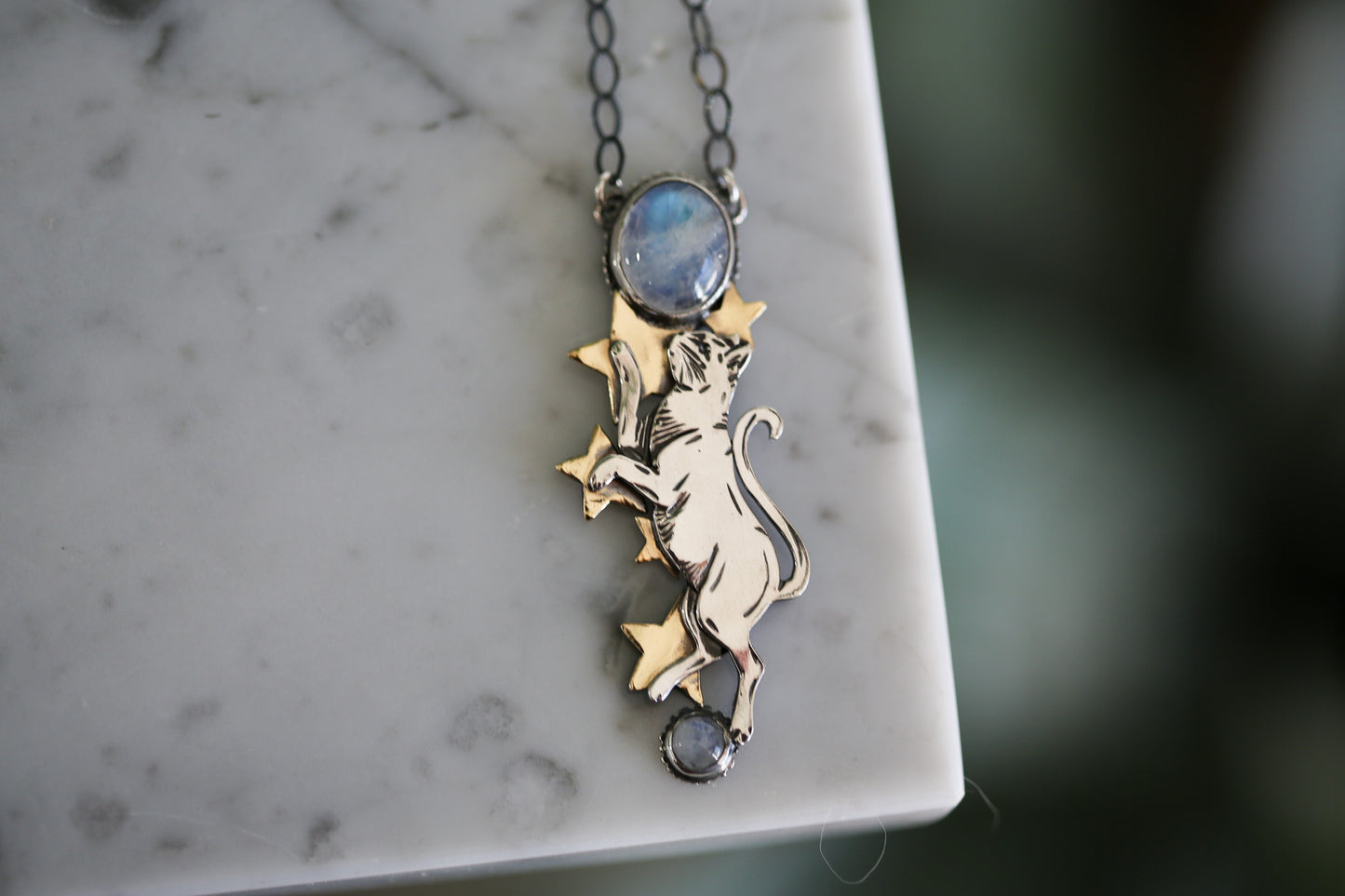 Celestial Cat Necklace