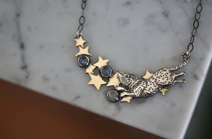 Celestial Possum Necklace