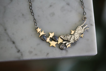 Celestial Possum Necklace