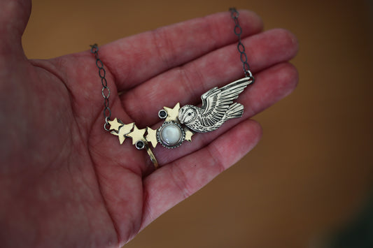Celestial Owl Necklace