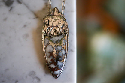 Southwestern Horse Necklace