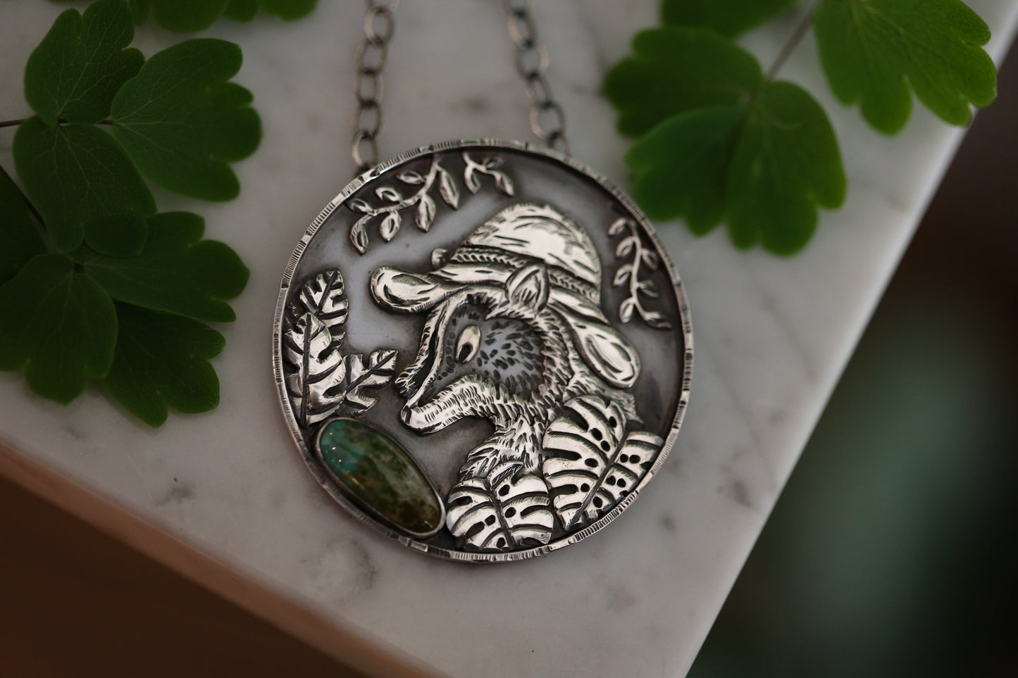 Explorer Raccoon Necklace