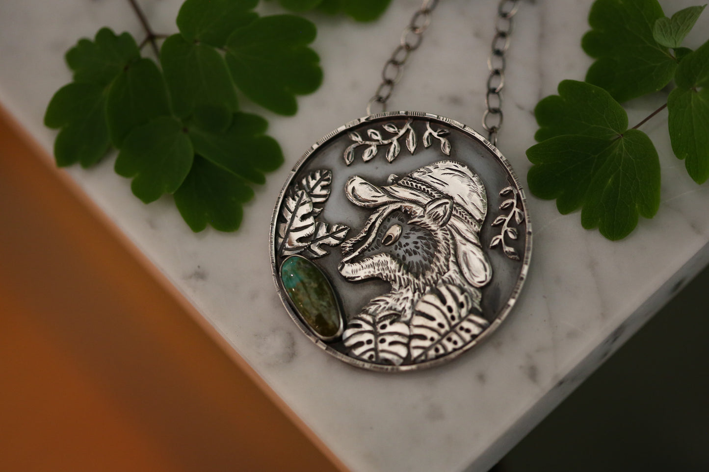 Explorer Raccoon Necklace