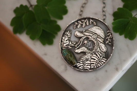 Explorer Raccoon Necklace