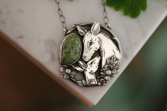 Doe + Fawn Necklace