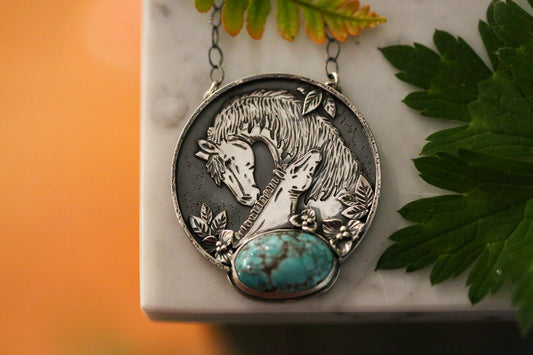 Mare + Foal Necklace
