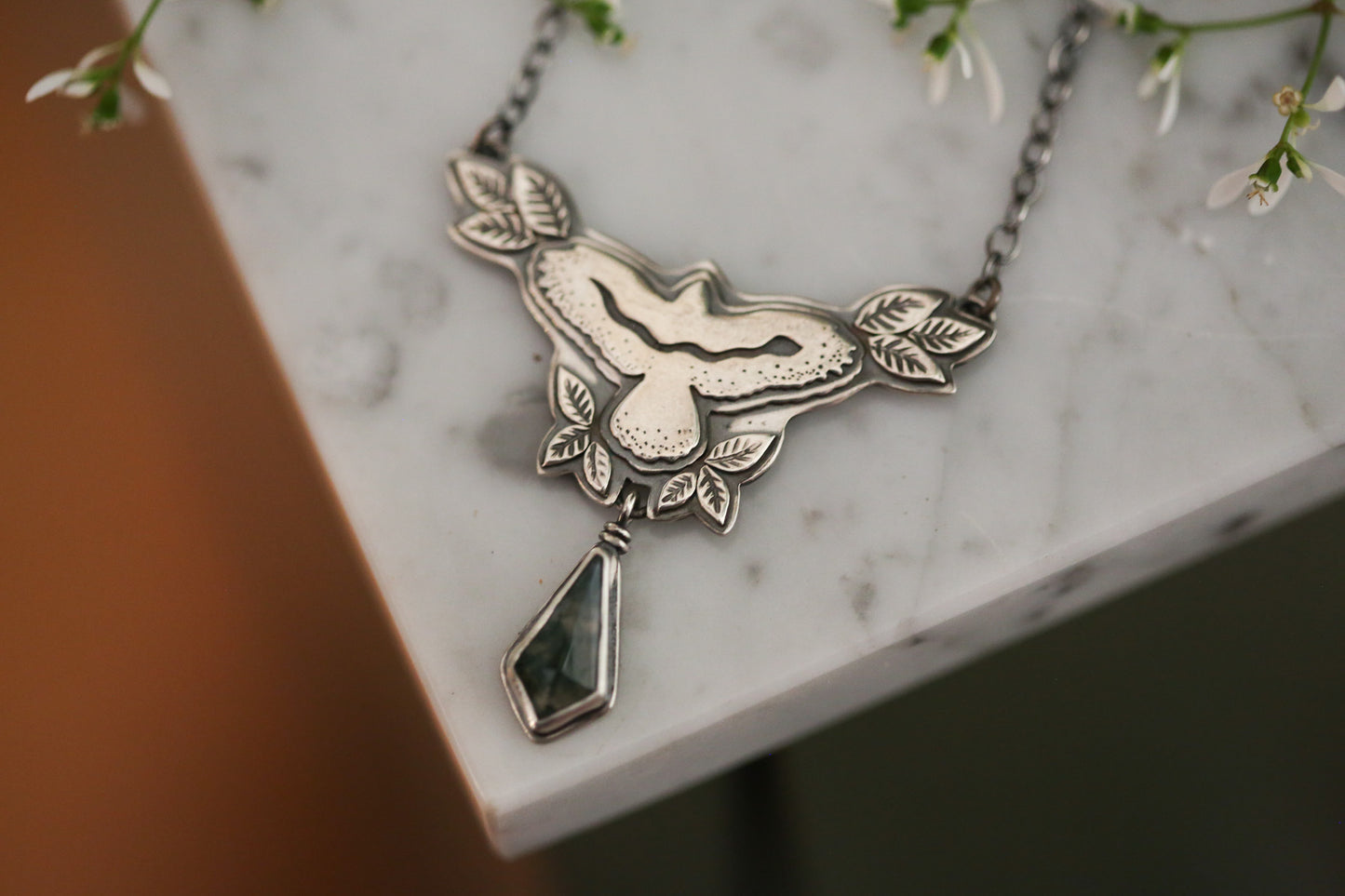 Bird + Snake Necklace