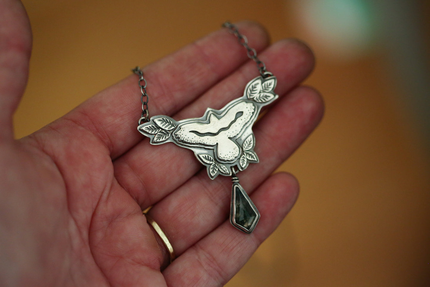 Bird + Snake Necklace