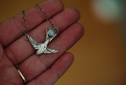 Opal Sparrow Necklace