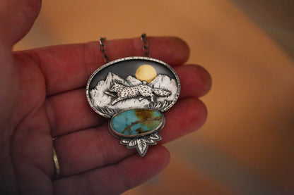 Sunset Lake Necklace