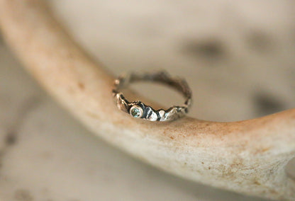 Sapphire Mountain Ring Size 5.25