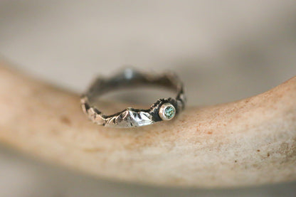 Sapphire Mountain Ring Size 5.25