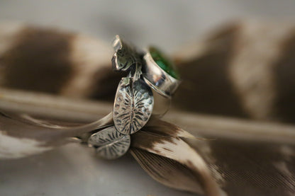 Frog + Lily Pad Ring Size 6.75