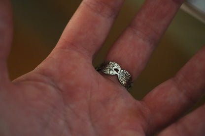 Frog + Lily Pad Ring Size 6.75