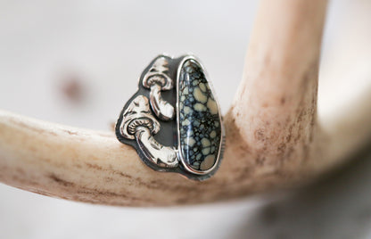 Mushroom Ring Size 7
