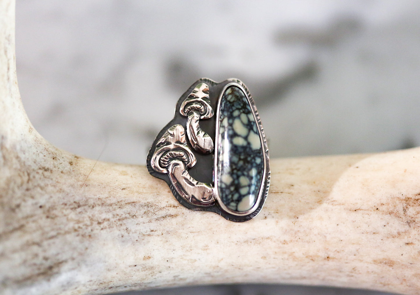 Mushroom Ring Size 7