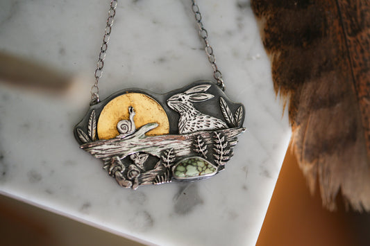 Log Life Necklace