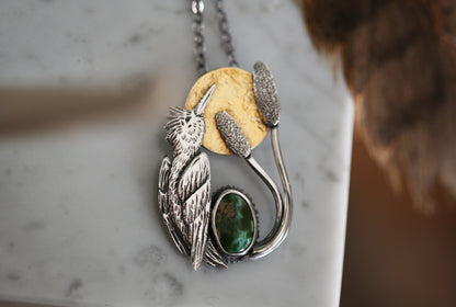 Kingfisher Sun Necklace