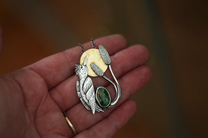 Kingfisher Sun Necklace