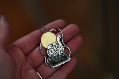 Turtle Sun Necklace