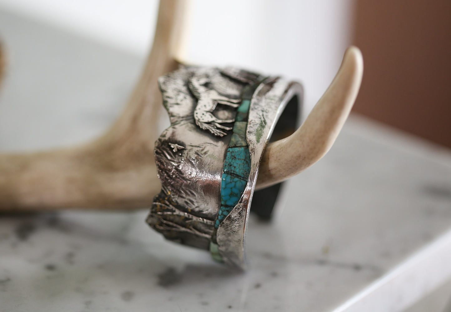 Appaloosa Family Inlay Cuff