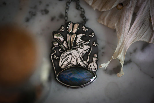 Frog Witch Necklace