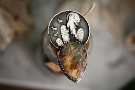 Ghostly Graveyard Necklace