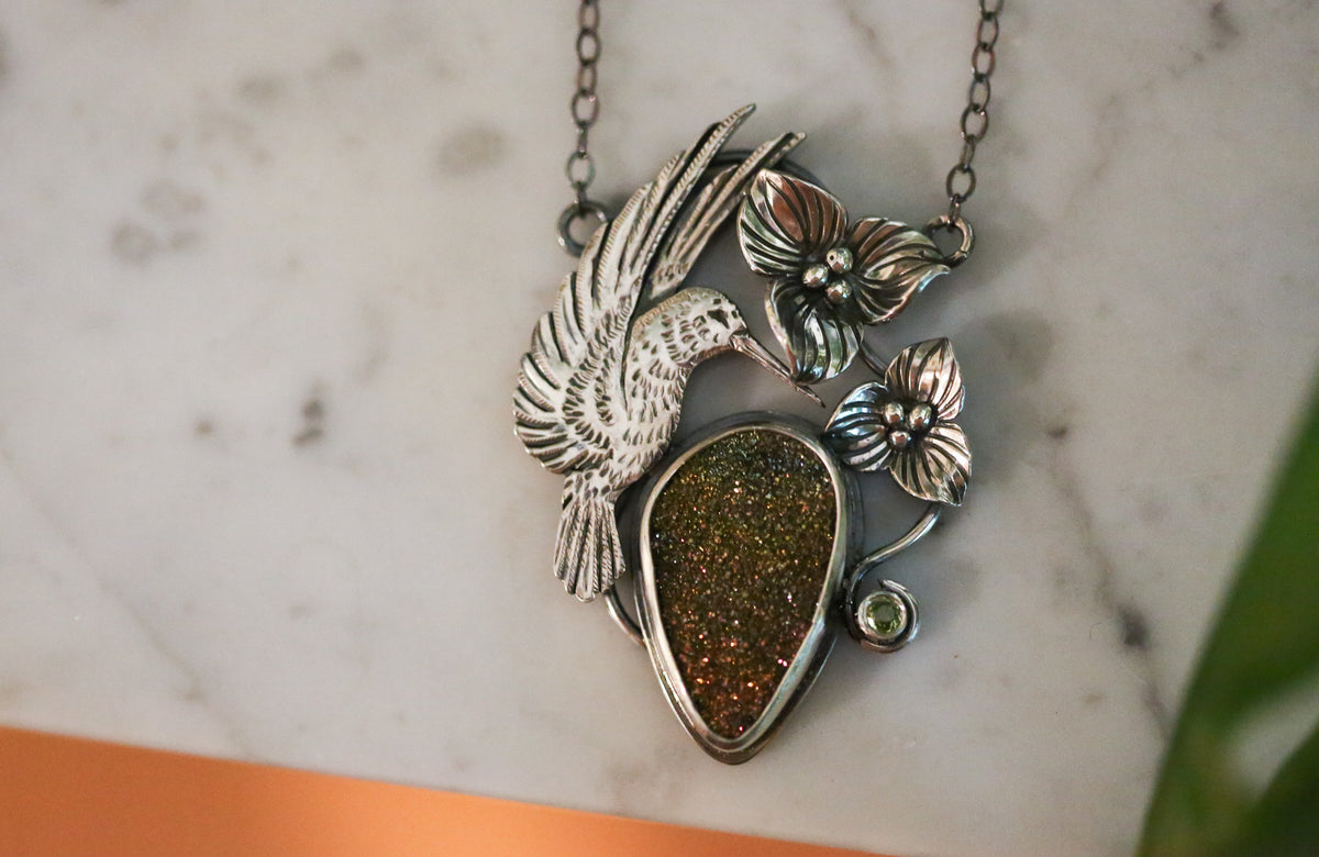 Hummingbird Necklace