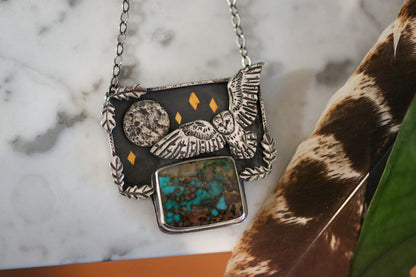 Moonlit Flight Necklace