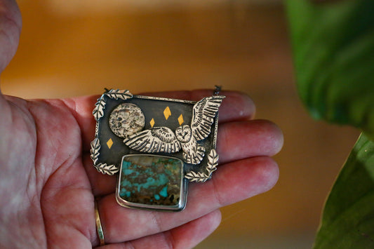 Moonlit Flight Necklace