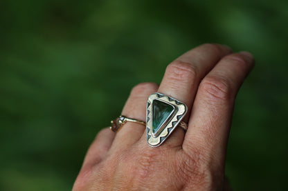 Turquoise King Ring Size 6.5