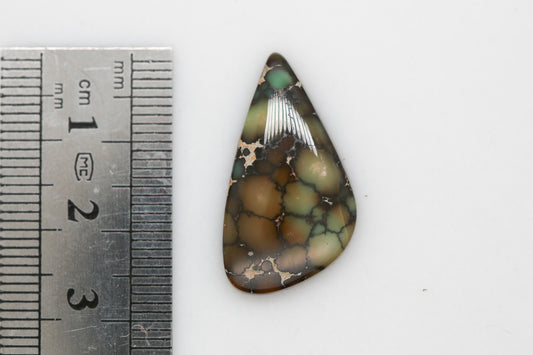 Natural Multicolored Damele Turquoise Cabochon