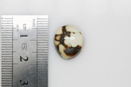 Natural Orange Damele Turquoise Cabochon