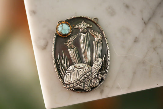 Box Turtle Necklace