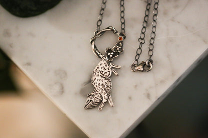 Baby Possum Necklace