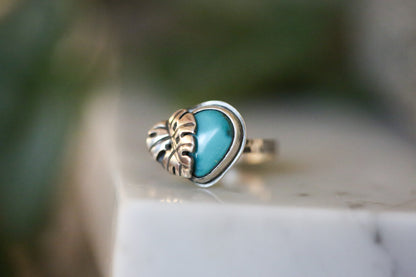 Mini Monstera Ring Size 6