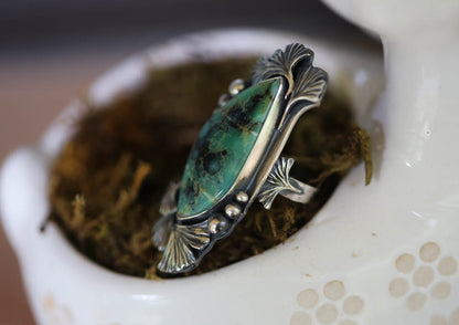 7D + Ginkgo Ring Size 6.75