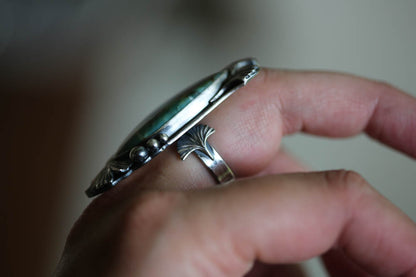 7D + Ginkgo Ring Size 6.75